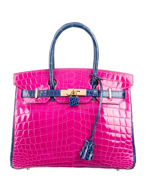 hermes alligator handbags